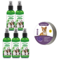 🥳2026 HOT SALE🥳💞50K+ SOLD!🍃🐾 50% OFF! Natural Flea & Tick Spray – Peppermint & tea tree oil, safe for cats & dogs. Soothes itchy skin, no harsh chemicals. Just spray & go. A gentle pest solution. 🌿✨