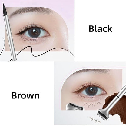 🔥2025 Hot Sale💥NEW💥2-in-1 Eyeliner & Lower Eyelash Stamp Set