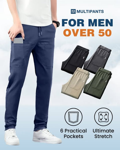 👍Last Day Sale 50% OFF🏆MultiPants – High Stretch Multi-pocket Durable Cargo Pants
