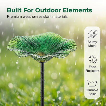 ⏳LAST DAY SALE 60% OFF !!📢Colorful Flower-Shaped Bird Feeder Stake🌺