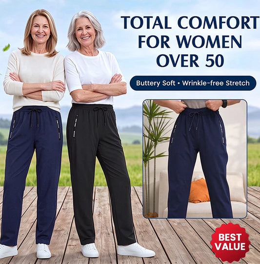 💖LAST DAY SALE 70% OFF💖🎁Women's Ultra Soft Stretch Perfect Drape Casual Joggers