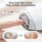 💅 BUY 2 GET 1 FREE! ✨ UNIVERSAL NAIL GRINDER - 6 Adjustable Speeds & Auto-Stop, Safe for Natural & Acrylic Nails, Perfect for Home Manicure/Pedicure 👶🔧