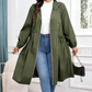 💖HOT SALE 50% OFF🧥Casual Plus Size Drawstring Zip-Up Long Sleeve Hooded Coat