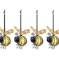 🌙 🐝Surprise Price 60% OFF!!!🍃🪴Hanging Solar Bee Light – Warm Amber Glow, Flicker-Free, Perfect for Garden Parties, Camping, or Kids’ Rooms – Spread Joy Day and Night 🌞🌜