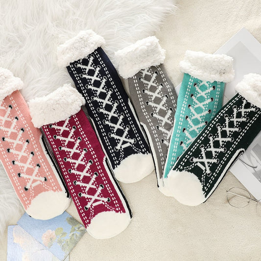 ✨Hot Sale 49% OFF✨Ultra-thick Cashmere Slipper Home Socks