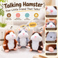 🎁Hot Sale-70% OFF🐹Talking Hamster Plush – repeats whatever you say, auto head-shaking, hilarious fun for kids & adults🎁
