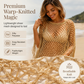 🏆 Last Day Special Price £9.99! 💐Summer Metallic Crochet Cover-Up – Lightweight, Flowy & Effortlessly Stylish summer outfit