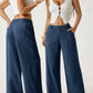 🎉Last Day 60% OFF🔥Women's Summer Breathable Wide Leg Casual Pants