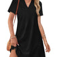 ⏰2026 Hot Sale 60% OFF💃Women's Casual V Neck Vacation Midi Dress With Pockets