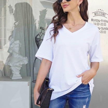 🔥Summer Hot Sale-49% Off💝Ladies V-Neck T-Shirt