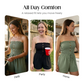 💃🌺Summer Hot Sale 60% OFF💐Women's Strapless Frill Trim Shirred Tie Front Wide Leg Tube Romper