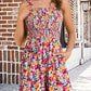 ⏰Hot Sale 49% Off💃Women's Summer Square Neck Sleeveless Loose Casual Short Smocked Romper✨