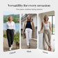 🌸Last Day Sale 70% OFF!!🌸Women's Elastic Waist Cotton Linen Casual Pants