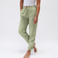 🌸Last Day Sale 70% OFF!!🌸Women's Elastic Waist Cotton Linen Casual Pants
