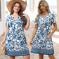 ⏰2026 Hot Sale 60% OFF💃Women's Casual V Neck Vacation Midi Dress With Pockets