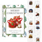 🎄70% OFF!!! Ready for Christmas!🎅Christmas Gift Card Booklet 👍DIY Spiral-Bound Christmas Gift Card Holder Book🎁