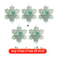🌊Snowflake-Shaped Sea Glass Friendship Decor❄️✨ Shaped by Nature & Crafted by Hand!