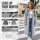 🔥2026 New Arrival 60% OFF✨Plus Size| Women's Hooded Long Sweatshirt