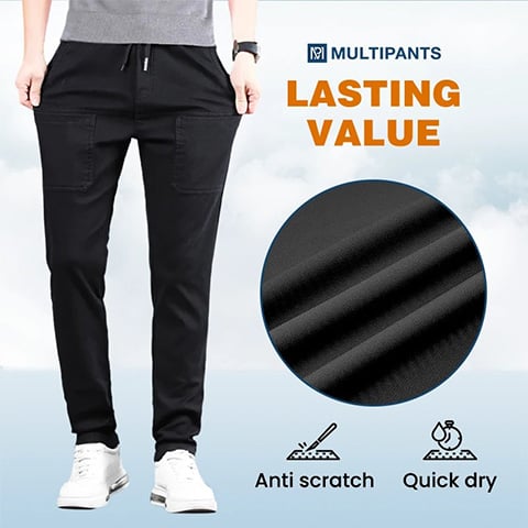 🔥Limited-Time Sale 50% OFF🥰 Unisex MultiPants – High Stretch Multi-pocket Durable Cargo Pants