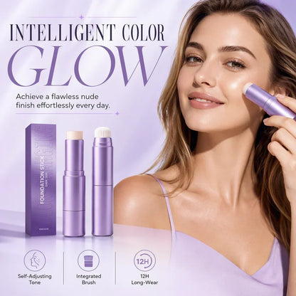 💄Black Friday Buy 1 Get 1 Free!!✨ 2-in-1 Color Changing Foundation Stick | Skin Tone Matching Cream Foundation Stick for Flawless Makeup
