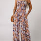 🌸Last Day Sale 60% OFF📣Womens Overalls Casual Floral Print Sleeveless Jumpsuit with Pockets