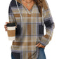 ⏰Hot Sale-Women's Long Sleeve Plaid Oversized Hoodies (Buy 2 Free Shipping)