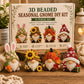 🏆Limited Time Sale 59% OFF🧵✨Petite 3D Beaded Animal Craft Kit