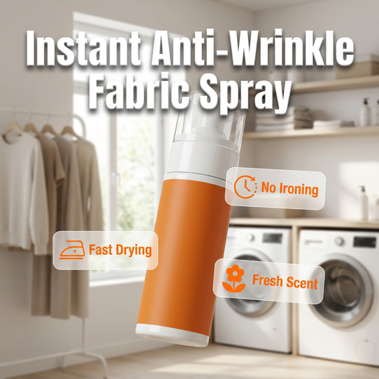 ✨Last Day Buy 2 Get 1 Free📢Instant Anti-Wrinkle Fabric Spray