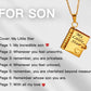 💝My Book Necklace for Daughter,Son or Lover, Birthday Day Gift Graduation Jewelry of Love