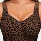 🏆LAST DAY SALE 60% OFF 🔥Super Firming Wirefree Jelly Bra with Leopard Print 👍
