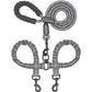 🐾LAST DAY SALE 59% OFF🐶Heavy Duty Dog Leash with Shock Absorbing Bungee for Walking 2 Dogs (25-150 lbs)