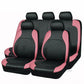 ⭐ 2026 Bestseller | 9-Pieces Full Set Universal Fit Leather Seat Covers | Refresh Your Car Interior 🔥