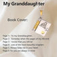 💝My Book Necklace for Daughter,Son or Lover, Birthday Day Gift Graduation Jewelry of Love