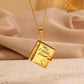 💝My Book Necklace for Daughter,Son or Lover, Birthday Day Gift Graduation Jewelry of Love
