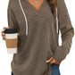 ⏰Hot Sale-Women's Long Sleeve Plaid Oversized Hoodies (Buy 2 Free Shipping)