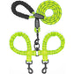 🐾LAST DAY SALE 59% OFF🐶Heavy Duty Dog Leash with Shock Absorbing Bungee for Walking 2 Dogs (25-150 lbs)
