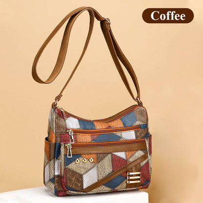💥Hot Sales-49% OFF🔥Vintage Geometric Pattern Bag With Adjustable Strap👜