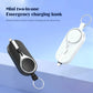 New 2-in-1 Portable Emergency Keychain Charger