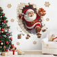 🔥Christmas Sale-Up to 50% OFF!!🎅Santa's Surprise 3D Wall Decals