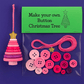 ⏰BUY 2 GET 1 FREE!!✨DIY Button Ornament Kit🎅🎄