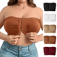 🎉This week's Special Sales - 50% OFF✨Plus Size Strapless Front Buckle Breathable Bra🔥