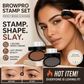 ✨Buy 1 Get 1 Free 🖌️🖤Eyebrow Stamp Powder Kit with Applicator Brush