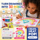 🎁Watch Their Drawings POP!🖌️ Magic Puffy Pens - 6 pens per box
