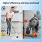 🧽 Electric Spin Scrubber – Cordless Power Scrubber with 6 Replaceable Brush Heads & Extendable Handle
