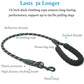 🐾LAST DAY SALE 59% OFF🐶Heavy Duty Dog Leash with Shock Absorbing Bungee for Walking 2 Dogs (25-150 lbs)