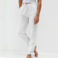 🌸Last Day Sale 70% OFF!!🌸Women's Elastic Waist Cotton Linen Casual Pants
