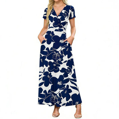 🌺Summer Hot Sale 60% OFF💐Elegant 3D Floral Maxi Dress