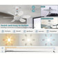 ⏳💥Summer Hot Sale 60% OFF❄️2-in-1 Portable Ceiling Fan & Light With Remote Control