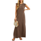 🎉Summer Hot Sale 60% OFF💝Women Loose Split Wrinkle-Free Long Dress