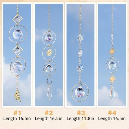 🌈 40% OFF! ✨ Crystal Rainbow Spot Maker – Creates Rainbows, White Crystal, Wind Chime ✨